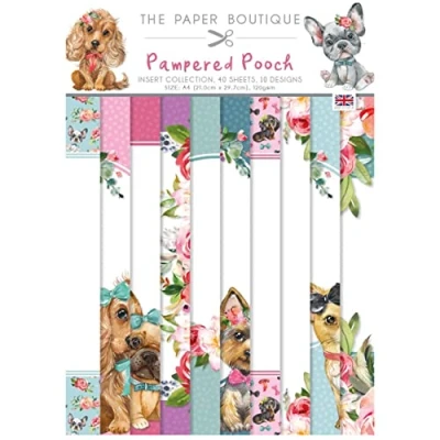Image of The Paper Boutique Pampered Pooch Insert Collection, Multicoloured, A4 (PB1786)