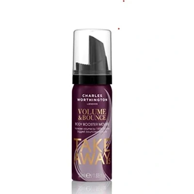 Image of Charles Worthington Volume &amp; Bounce Body Booster Mousse (50ML HANDBAG SIZE)