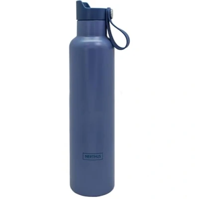 Image of NERTHUS FIH 1342 Click &amp; Drink! Double Walled Sports Bottle 750 ml with Snap Cap, Hydration and Style in a Premium Design