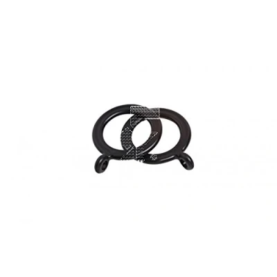 Image of Speedy County 16 19mm Curtain Rings, Black, 10 Pack
