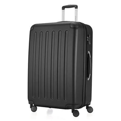 Image of HAUPTSTADTKOFFER SPREE Luggage Suitcase Hardside Spinner Trolley Expandable 75 cm TSA, Black