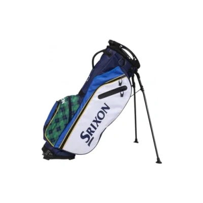 Image of Srixon The Open Major Limited Edition Stand Golf Bag 4 Club Divider 5 Zipper Pockets including a Velour lined Valuable and an Insulated Coller Pocket Comfort Mesh Hip Pad 2.5 Kg