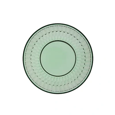 Image of Villeroy &amp; Boch Boston col. Green Salad Plate, Decorative, Accented Plate for Salads and Desserts, Crystal