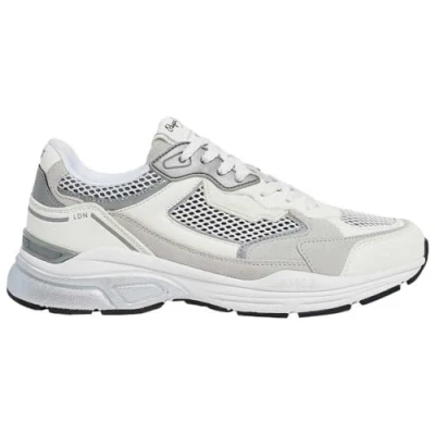 Image of Pepe Jeans Women&#039;s Dave Evolution W Sneaker, White (Off White), 9 UK