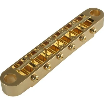 Image of Gotoh Tune o matic Bridge (studs/bushings post) Gold