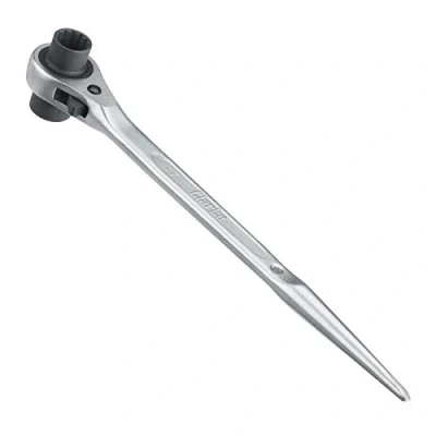 Image of Clarke CHT654 Ratchet Podger Spanner 17 &amp; 19mm