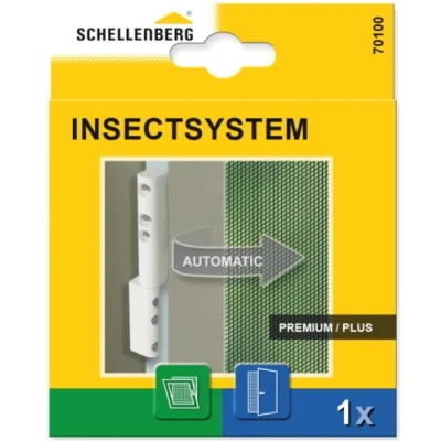 Image of Schellenberg 70100 hinges with closing spring for insect protection doors &amp; windows