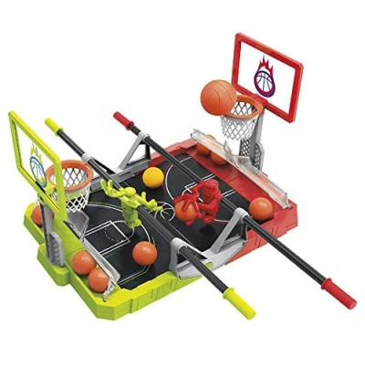Image of Hasbro Gaming Foosketball Game, The Foosball Plus Basketball Shoot and Score not searched Tabletop Game for Kids Ages 8 Up, 2 Players