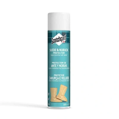 Image of Scotchgard Suede &amp; Nubuck Protector, 1 Can, 300 ml Water Repellent Spray, Helps Minimize Salt Stains For Boots, Shoes, Coats, Gloves More