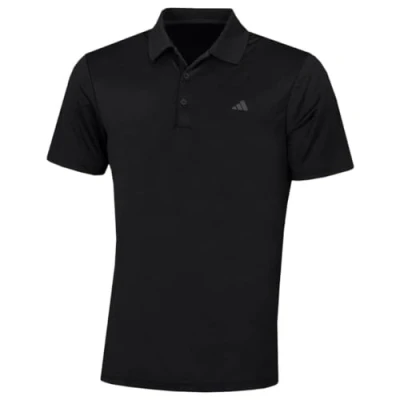 Image of adidas Performance Polo shirt, Men&#039;s, Size: Large, Black