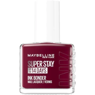 Image of Maybelline Superstay Ink Nail Polish Bonder midnight Red 12.6ml 287 rouge