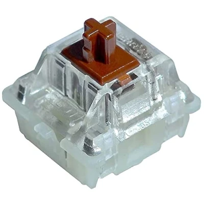 Image of Cherry MX RGB Brown Switches (10 Pcs) MX1A L1NA Plate Mounted Tactile Switch for Mechanical Keyboard.