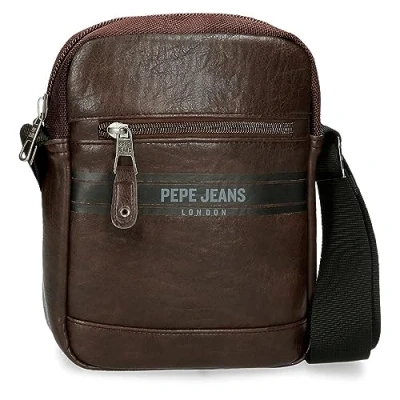 Image of Pepe Jeans Horley Luggage Men&#039;s Messenger Bag, brown, One Size, shoulder bag