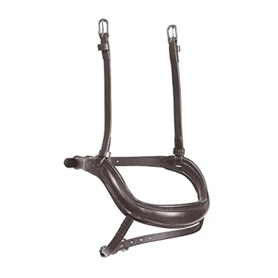 Image of Shires Velociti Rapida Ergonomic Flash Noseband (Full, Havana)