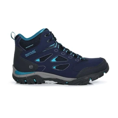 Image of Regatta Women&#039;s Chaussures Techniques Holcombe Iep Hiking Boot, Navy/Azure Blue, 5 UK