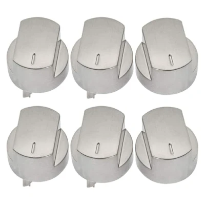 Image of Stoves Genuine Temperature Control Knob for Oven Cooker Grill Hob (Pack of 2 + 4 Hob)