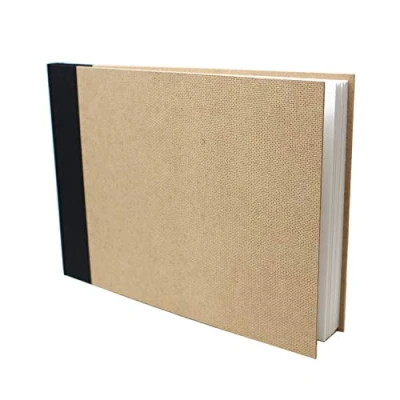 Image of Artway Enviro Casebound A4 Sketchbook Landscape 92 Sides/46 Pages of Recycled 170gsm Cartridge Paper 100% Sketchbook, White