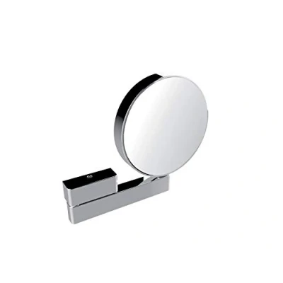 Image of Emco 109500117 Round Cosmetic Mirror with Articulated Arm 3x and 7x Magnification on Both Sides
