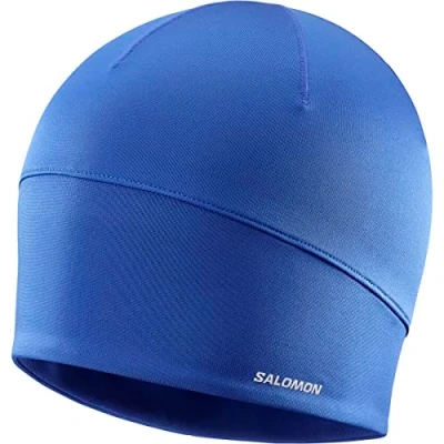 Image of Salomon Active Men&#039;s Cap, Versatility, Warmth, Easy care, Nautical Blue, Mood Indigo, One Size