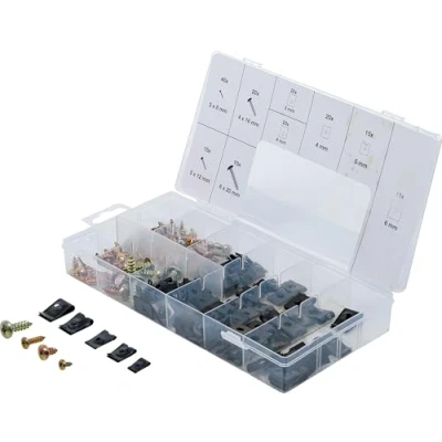 Image of BGS 8114 U Type Cushion and Screw Assortment 170 pcs.