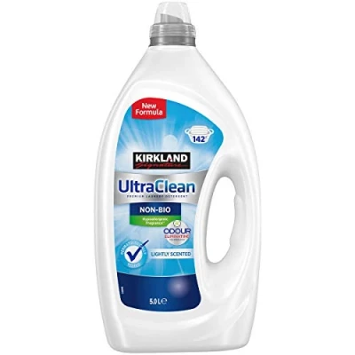 Image of Kirkland Signature Ultra Clean Non Bio Laundry Detergent, 142 Washes 5l