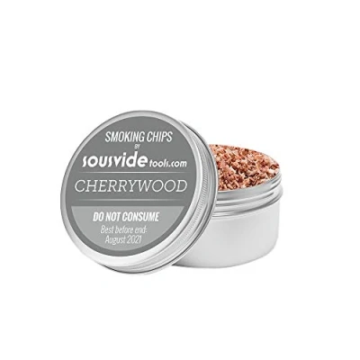 Image of SousVideTools SVT CHIPSCHE Cherry Wood Flavour Chips for Smoking Gun, 250 ml