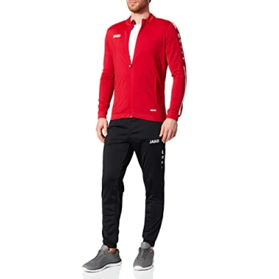 Image of JAKO Striker 2.0 M9119 Men&#039;s Tracksuit Polyester Chili Red/White M