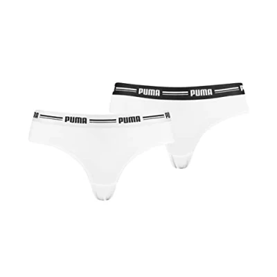 Image of PUMA Women&#039;s BRAZILIAN, White/White, S (pack of 2)