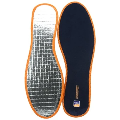 Image of Woly Sport Unisex Adult Micro Fx Fibre Fleece Comfort Insole Blue 37 EU
