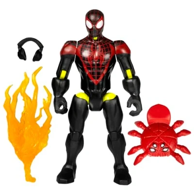 Image of SPIDER MAN MixMashers Marvel Miles Morales Mix And Match Action Figure &amp; Accessories