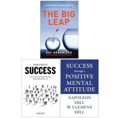 Image of The Big Leap, From Stress to Success &amp; through a Positive Mental Attitude 3 Books Collection Set