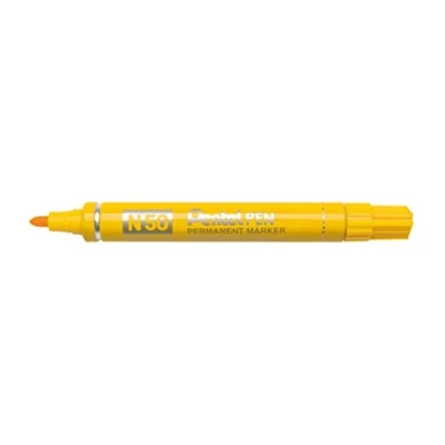 Image of Pentel N50 GE Aluminium Housing, Pack of 1 Yellow