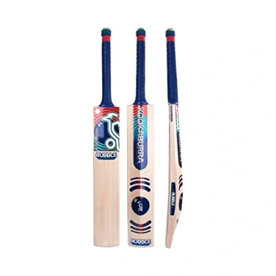 Image of KOOKABURRA Bubble 2.1 Cricket Bat Blue/Green/Red, Short Handle