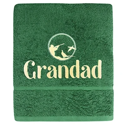 Image of TeddyTs Personalised Shooting &amp; Hunting Gift Towel with Embroidered Name