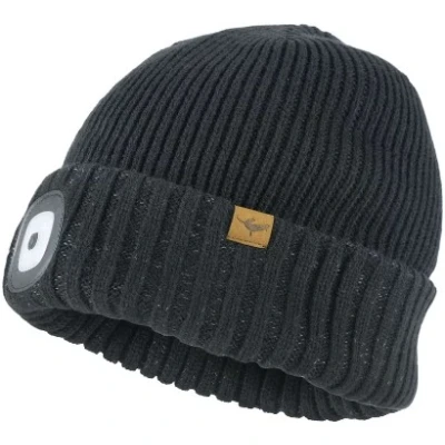 Image of Sealskinz Heydon Waterproof Cold Weather LED Roll Cuff Beanie