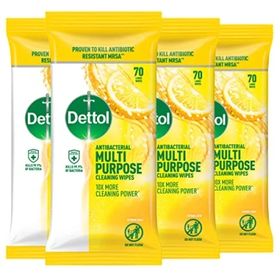 Image of Dettol Multipurpose Wipes Citrus, 1.5 kg
