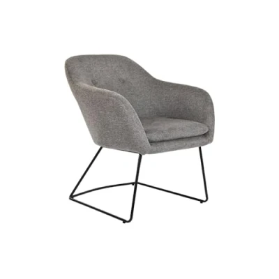 Image of DKD Home Decor Armchair, fabric, Black, Estándar
