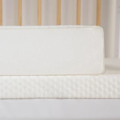 Image of CuddleCo Lullaby Hypo Allergenic Firm Baby Cot Mattress (120x60cm) Waterproof and Breathable with a removable machine washable cover