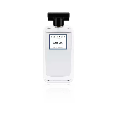 Image of Ted Baker Floret Amelia EDT, Rhubarb and Magnolia Top Notes with Tonka Maple Base Notes, Glass Bottle, Fragrance, 100ml