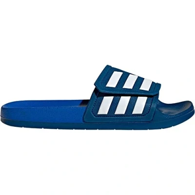 Image of adidas Unisex Adilette Shower Slides Slide, Japanblue Ftwr White Hi Res Blue, 5 UK