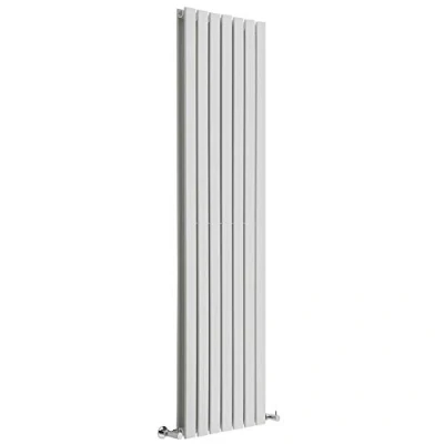 Image of Milano Alpha White Vertical Double Flat Panel Radiator 1780mm x 490mm