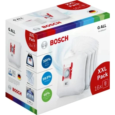 Image of Bosch BBZ16GALL PowerProtect Closure, Pieces, Suitable for All Series Except BSG8, BSN1, 16 Vacuum Cleaner Bags