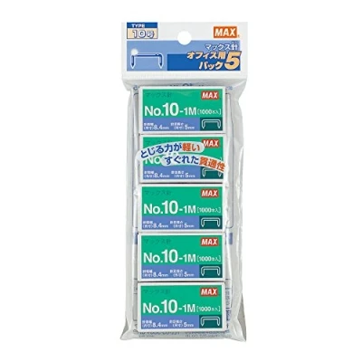 Image of 5 pieces No. 10 No.10 1M Max staples (japan import)
