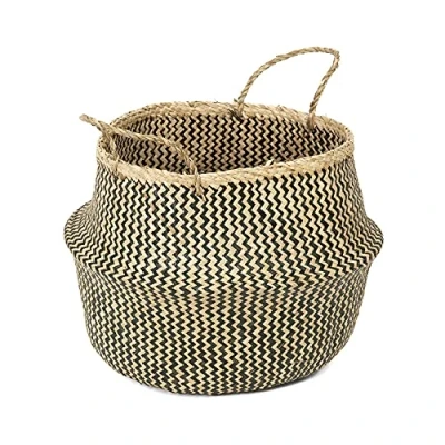Image of Compactor Storage Basket, SEAGRASS, Brown/Black, L
