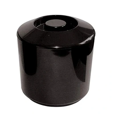 Image of Round Bar Ice Bucket 6 Pint, Black