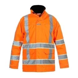 Image of Italie High Visibility Gid Parka Orange Large
