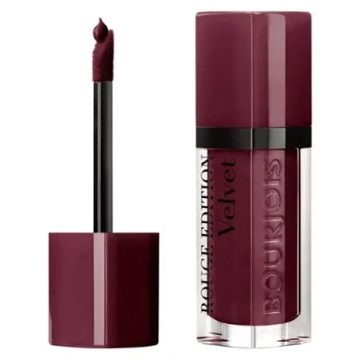 Image of 2 x Bourjois Paris Rouge Edition Velvet Lipstick 7.7ml 37 Ultra Violette