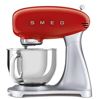 Image of Smeg SMF02RDUK 50s Retro Style Stand Mixer Red