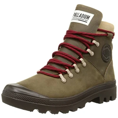 Image of Palladium, Legion Hiker, Sneaker unisex, Green, 12.5 UK