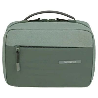 Image of Samsonite Stackd Toilet Kit Toiletry Bag, 24.5 cm, Green (Sage), Bag